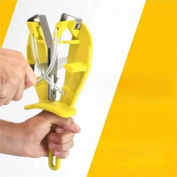 Produit phare - Affûteur de couteaux professionnel en acier inoxydable, avec support pour couteaux d