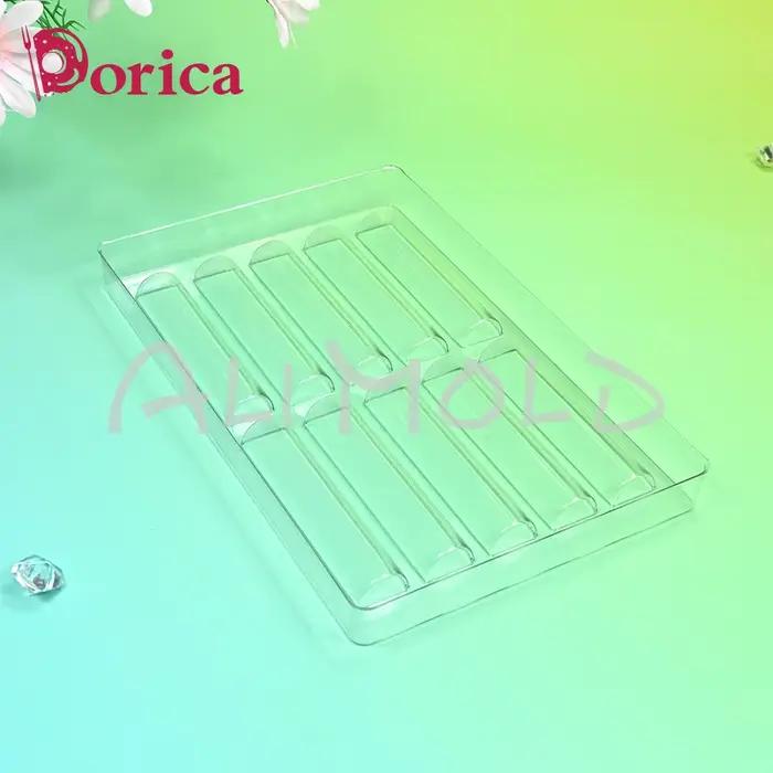 Moule de barre de chocolat professionnel en plastique