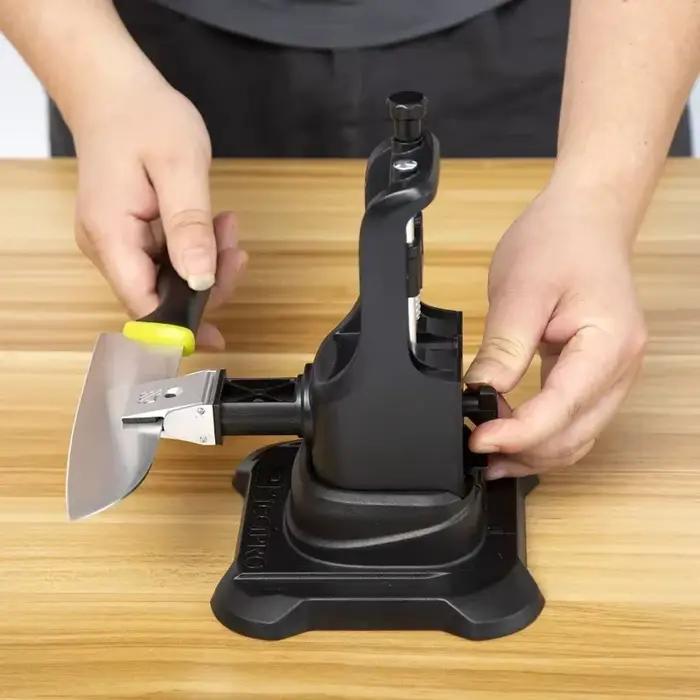 [2024 chaud] nouvelle marque nouvel affûteur de couteaux pierre à aiguiser outils de couteau pierre à aiguiser diamant meulage affûteur d'angle fixe
