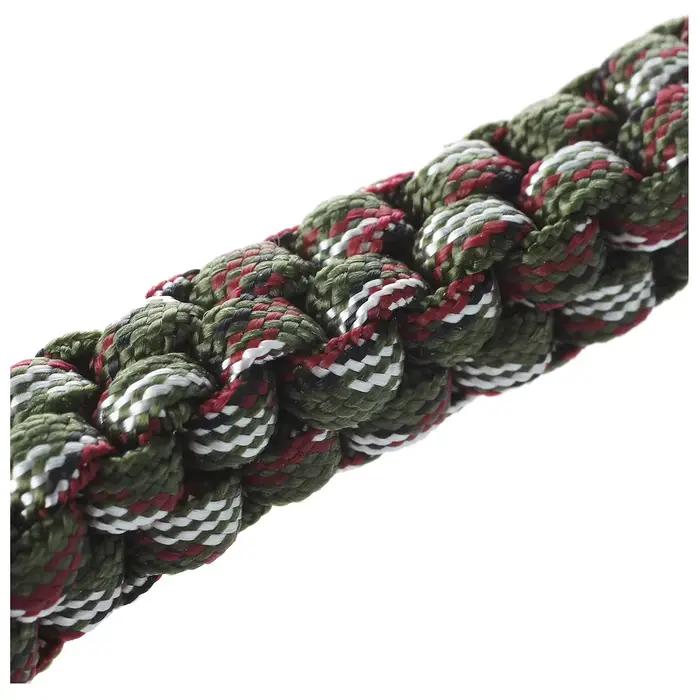 Paracorde de camouflage numérique, tressage carré, lanière de couteau, terre de calcul