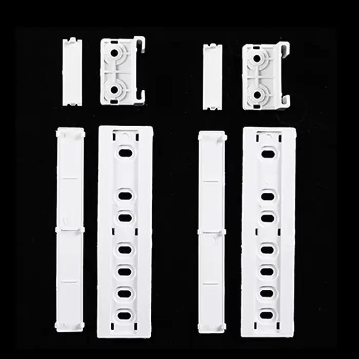 Rail coulissant de réfrigérateur intégré pour porte de réfrigérateur, kit de montage, guide coulissant mobile, 1 jeu