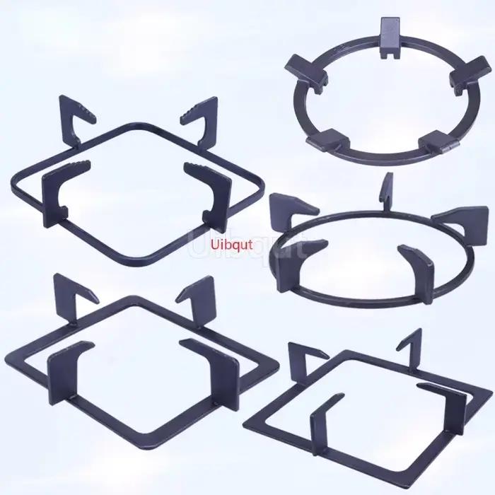 Support de cuisinière à gaz, cadre de four à infrarouge, support circulaire de pot, en fonte, antidérapant, accessoires de four