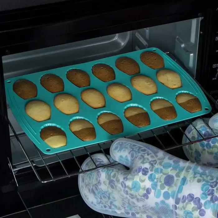 Moule à gâteau Madeleine en Silicone à 18 cavités
