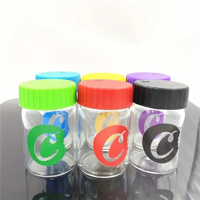 Pot en verre avec pot de stockage