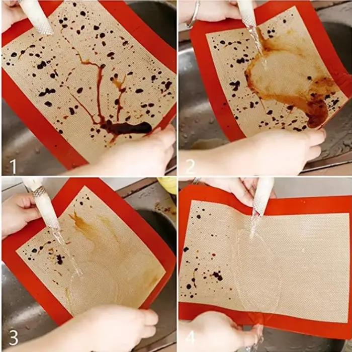 Tapis de cuisson en silicone pour moules à macarons