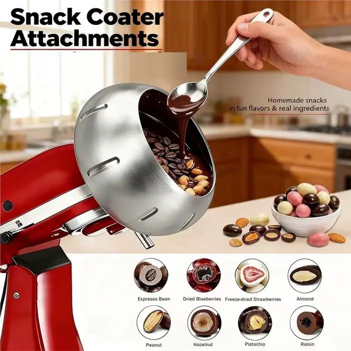 Accessoire de revêtement en chocolat B90B-Candy pour batteur sur socle Kitchenaid