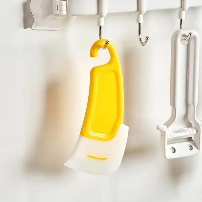 Spatule de nettoyage en Silicone, grattoir de cuisine, lame souple, brosse, poêle sale, Pot, vaisselle, outils de nettoyage, ustensiles de cuisine en Silicone