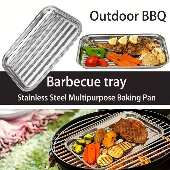 Plaque de barbecue en acier inoxydable