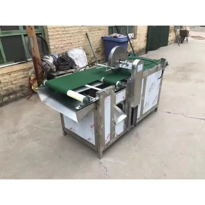 Équipement de coupe de queue de tête de poisson robuste, coupe automatique de capacité H de 3500 pièces pour le traitement de la morue de thon en acier inoxydable