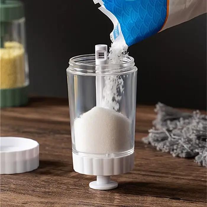 Pots de bouteille d'assaisonnement de cuisine pour épices, pot d'assaisonnement de sel et de poivre, organisateur d'épices, condiments de Barbecue, outil Gadget de cuisine