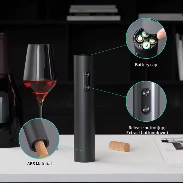 Ensemble d'ouvre-bouteille électrique automatique
