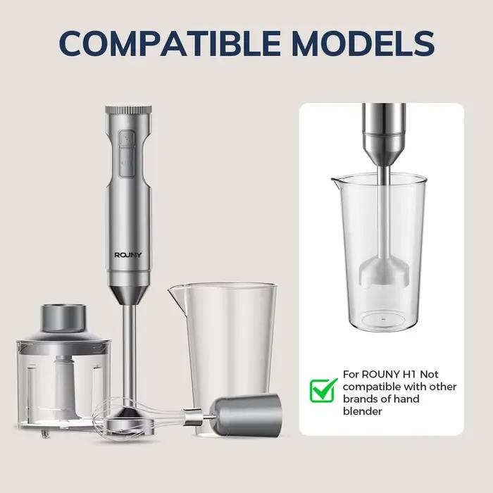 Accessoires de bécher de mélange de 700 ml pour mélangeur alimentaire