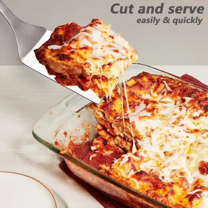 Spatule plate en acier inoxydable