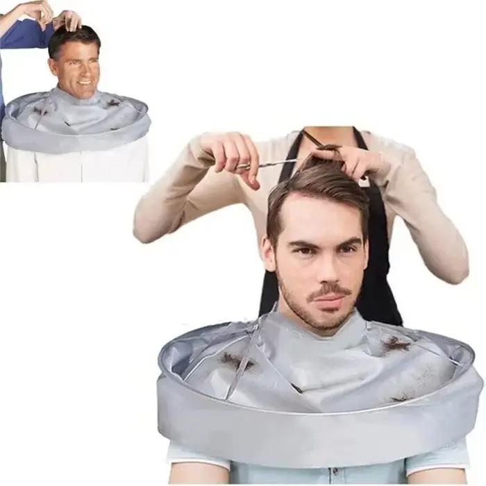 Cape de coiffure à faire soi-même, parapluie, couverture de rasage, tablier de coiffure, protection pour le nettoyage ménager