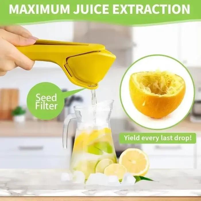 Presse-citron et citron à l'extraction de jus