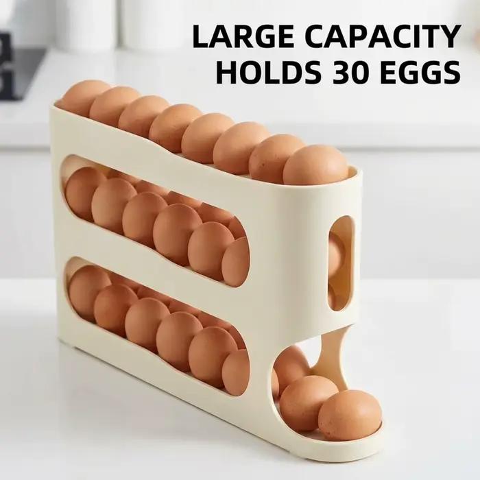 Range-œufs à roulement automatique – Base étroite de 7 cm