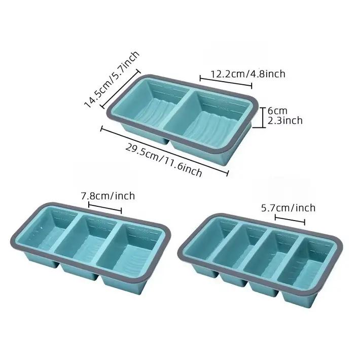 Plateau de congélation en Silicone avec couvercle
