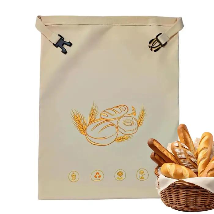 Sac à pain en cire d'abeille réutilisable