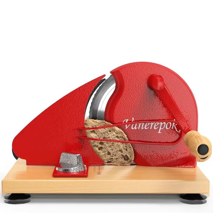 Machine à pain domestique, fonte faite à la main, outil abrasif pour gâteau au pain grillé en hêtre, moule de cuisson