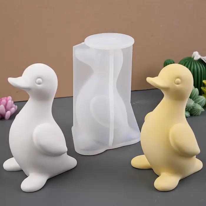 Moule en silicone 3D en forme de canard