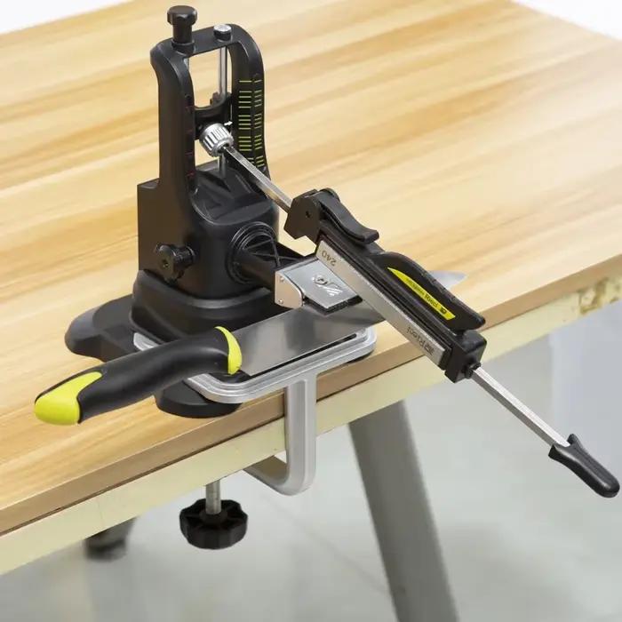 Affûteur de couteaux Ruixin Pro III 4 Pierres à Aiguiser Cuisine Professionnelle Angle Fixe Occasions Spéciales