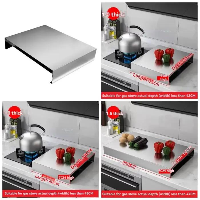 Couvercle de cuisinière en acier inoxydable