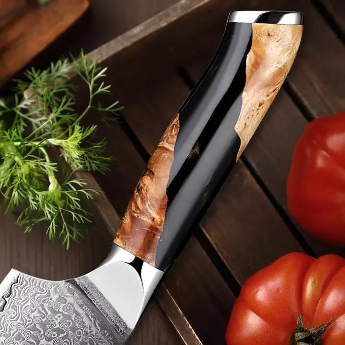 Couteau Nakiri japonais XITUO de 7 pouces
