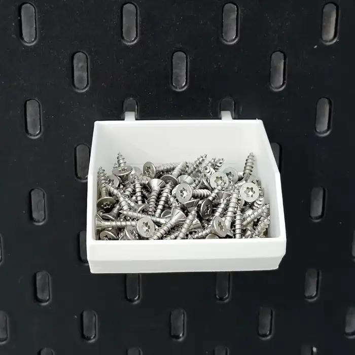 Organisateur de pièces d'outils en plastique pour IKEA Skadis