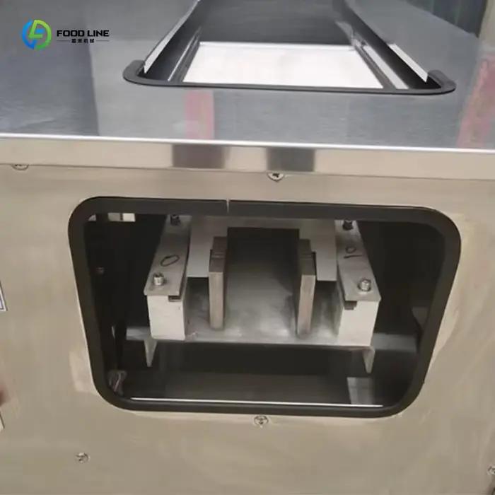 Coupe-poisson et coupe-viande automatique en acier inoxydable personnalisé, petit trancheur de saumon fumé