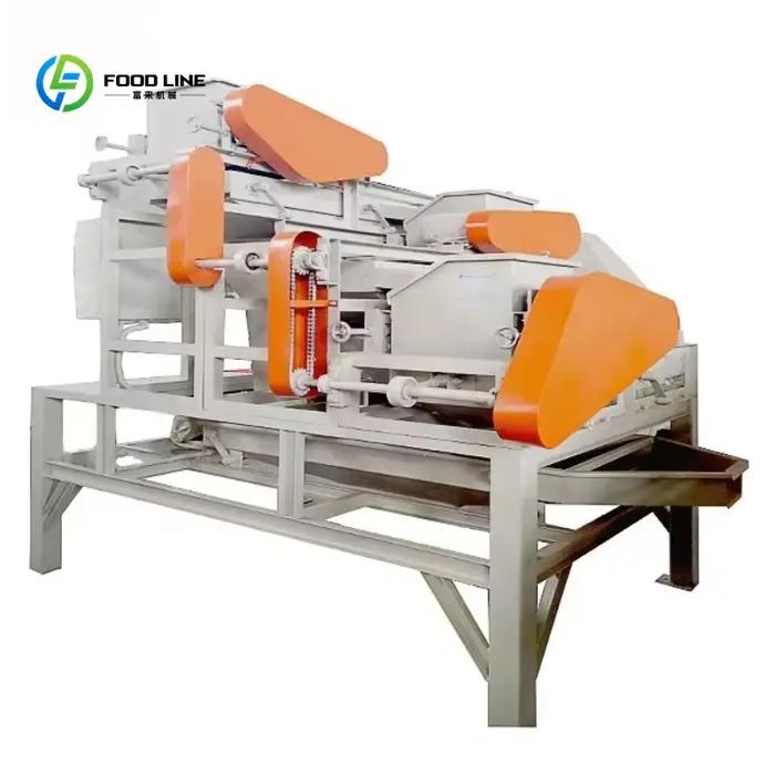 Ligne de production personnalisée de noisettes grillées, machine à torréfier les cacahuètes enrobées et confites, ligne de production de noix salées et assaisonnées