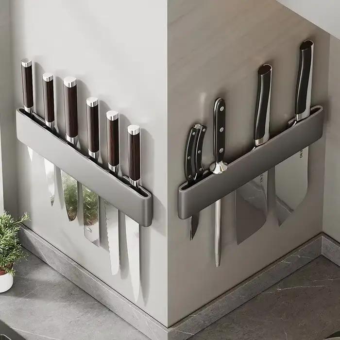 Porte-couteau mural de cuisine