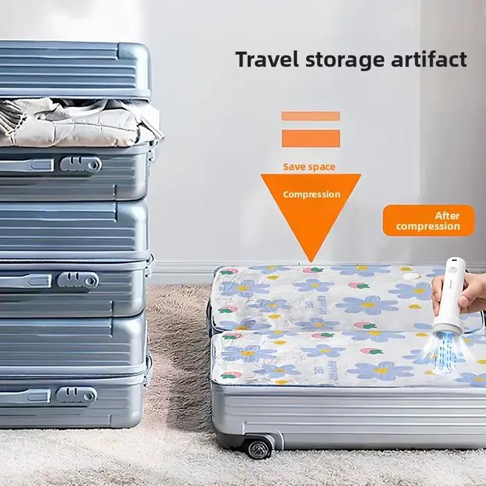 Pompe à vide électrique rechargeable USB C, faible bruit, portable, légère, pompe à air pour les voyages, sac de compression, gain de place