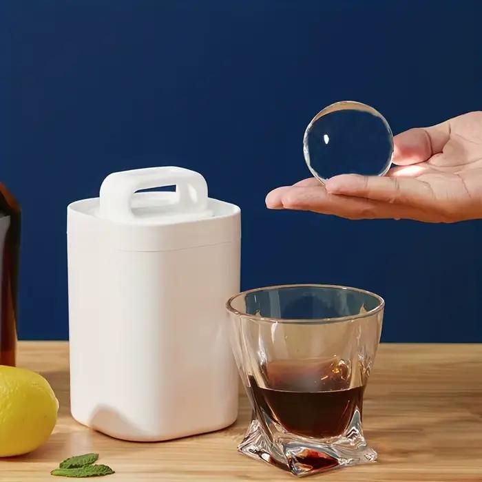 Moule à glaçons, grande boule de glace unique transparente, moule à boules de glace au whisky, plateau à glace domestique de qualité alimentaire