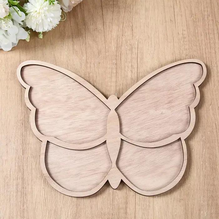 Petit Ours D'anniversaire Plateau En Bois Charcuterie Conseil Mignon Plateau De Fromage En Bois Enfants Décorations De Fête D'anniversaire Biscuit Plateau De Bonbons