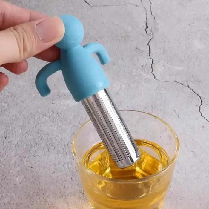 Infuseur à thé en acier inoxydable, accessoire de cuisine pour thé, usage domestique, bar à manger, jardin, pour femmes et hommes, occasions spéciales et quotidiennes
