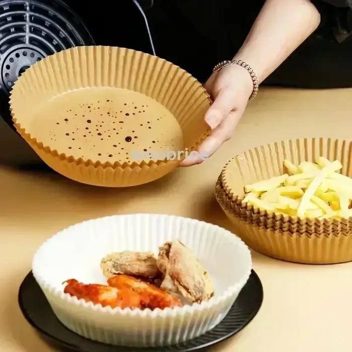 Doublures jetables pour friteuse à Air 50/100 pièces