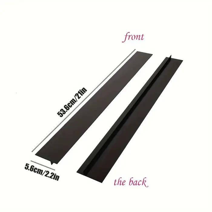 Bande d'étanchéité en Silicone pour cuisinière à gaz de cuisine, bande Anti-huile et Anti-taches de cuisine, bande d'insertion d'étanchéité en Silicone
