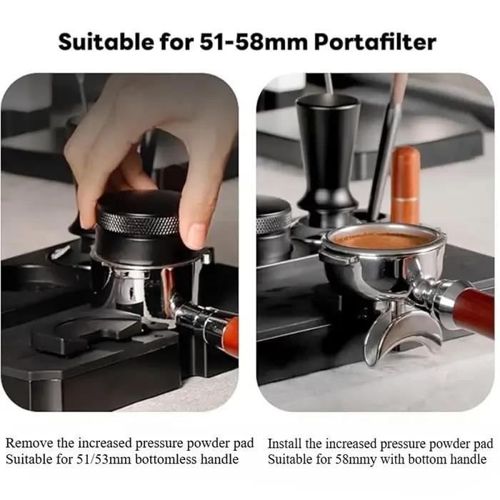 OCOOSO 51/53/58mm Station de doseur de café support