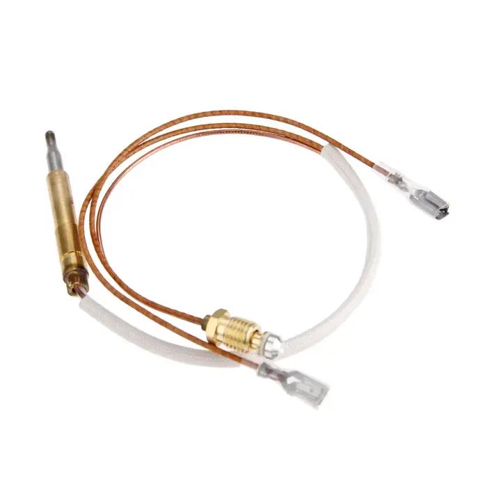 Thermocouple universel de type rainure avec interrupteur anti-chute, gril extérieur, pièce thermocouple, gaz. chauffe-eau, fixation sur prompt ket ket, 350mm, 4.8mm