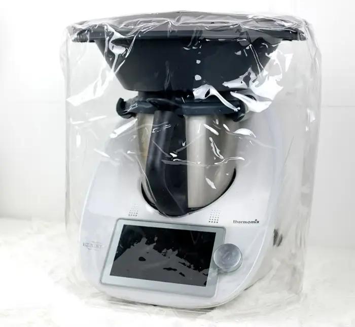 Couvercle anti-poussière Transparent pour fumée grasse, housse de protection tridimensionnelle pour Machine à Thermomix TM5 TM6 TM7, Robot de cuisine