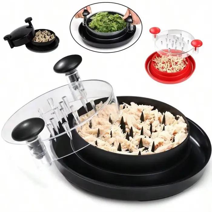 Outil de broyage de viande et de volaille, hachoir de viande, broyeur de poulet professionnel, base antidérapante, laver en machine, pour la cuisine et les occasions spéciales