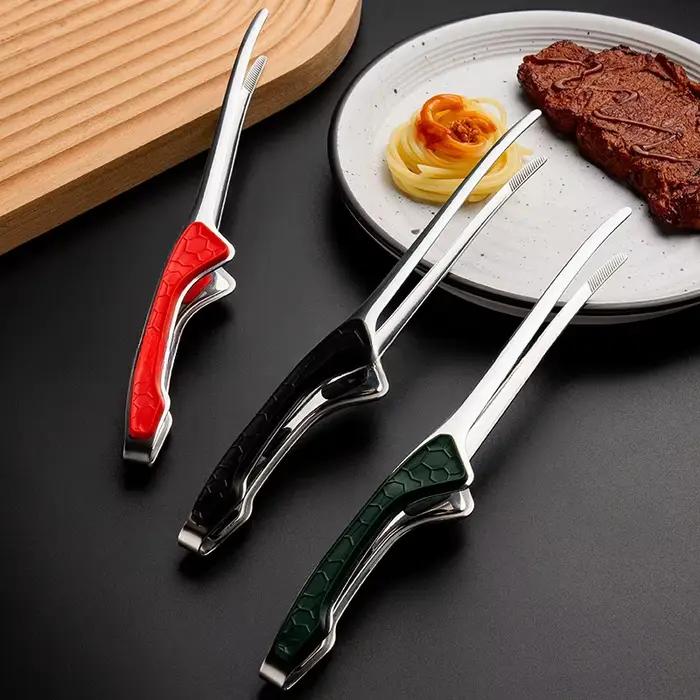 Pinces de cuisine en acier inoxydable