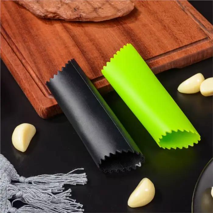 Tube à dénuder l'ail, éplucheur d'ail en Silicone