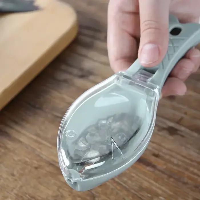 Brosse à écailles de poisson, grattoir à peau de poisson, couteau de nettoyage à démontage rapide, éplucheur de peau, écailleur de poisson