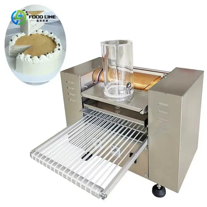 Machine à fabriquer des gâteaux personnalisés pour crêpes carrées, mille-feuilles et autres desserts à usage commercial et domestique