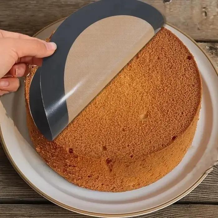 ‌ Tapis de pâtisserie en silicone avec revêtement antiadhésif