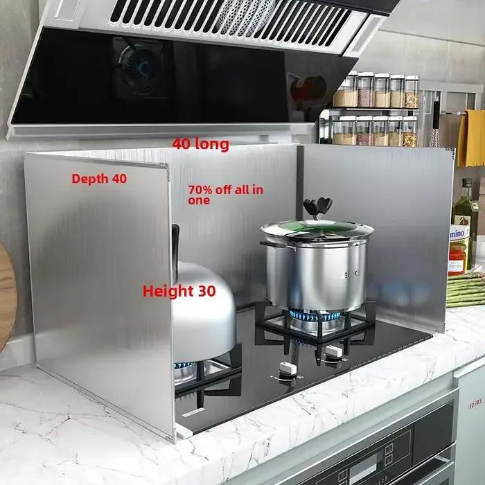Déflecteur d'huile en acier inoxydable pour cuisine