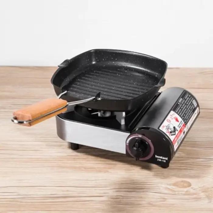 Poêle à gril d'extérieur Portable pliable