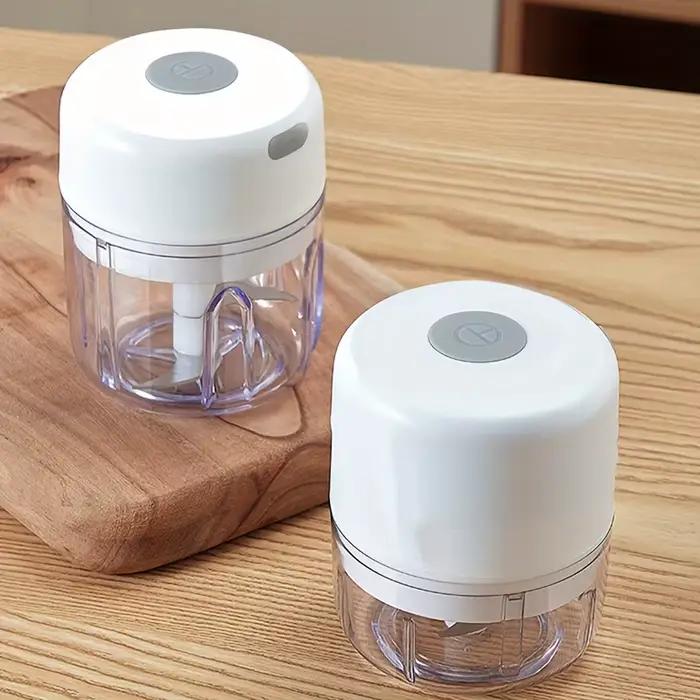 Mini hachoir à ail et à viande rechargeable de 250 ml