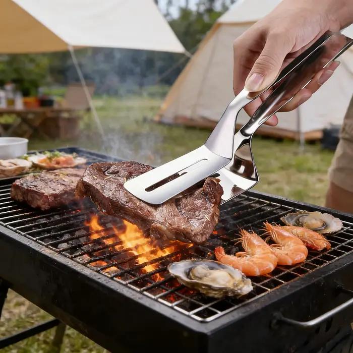 Pinces à Steak en acier inoxydable